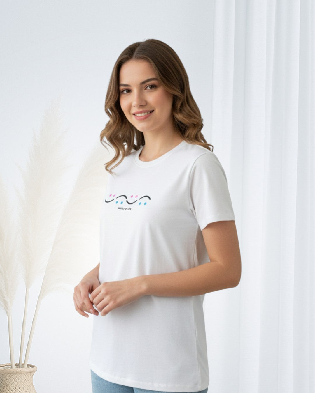Blusa Larga en Tela Fría CLASICA