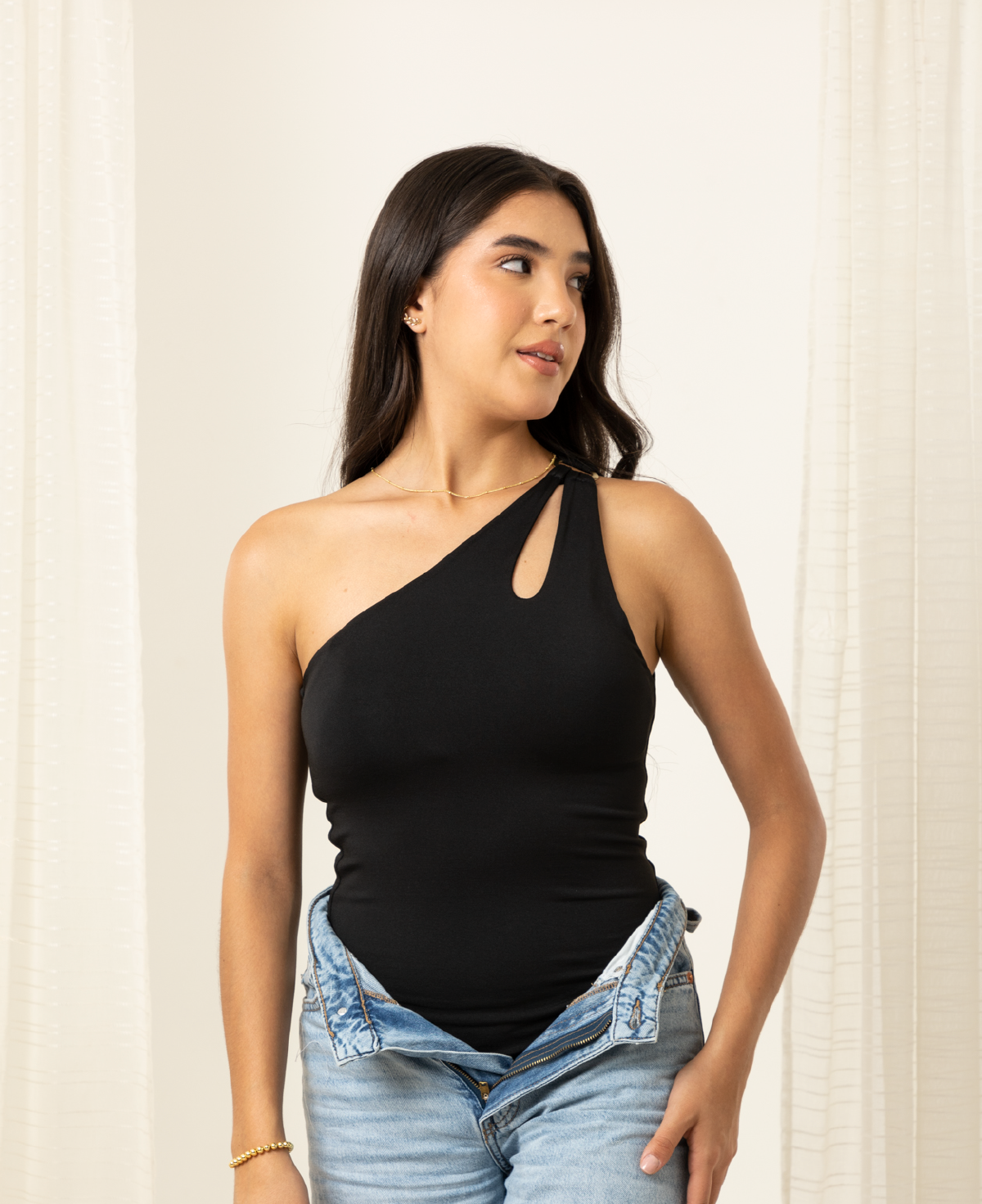 Body con diseño en lado derecho