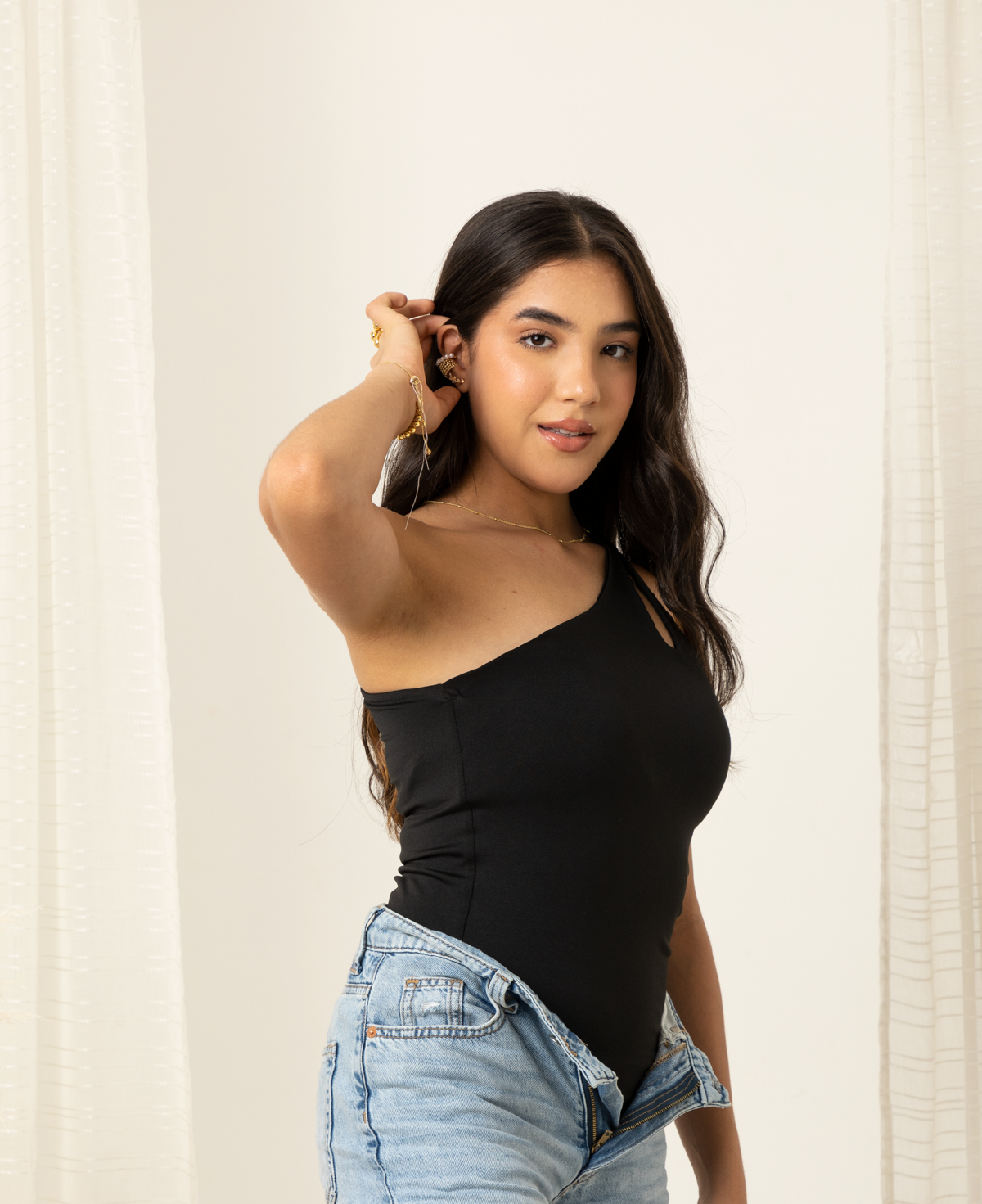 Body con diseño en lado derecho