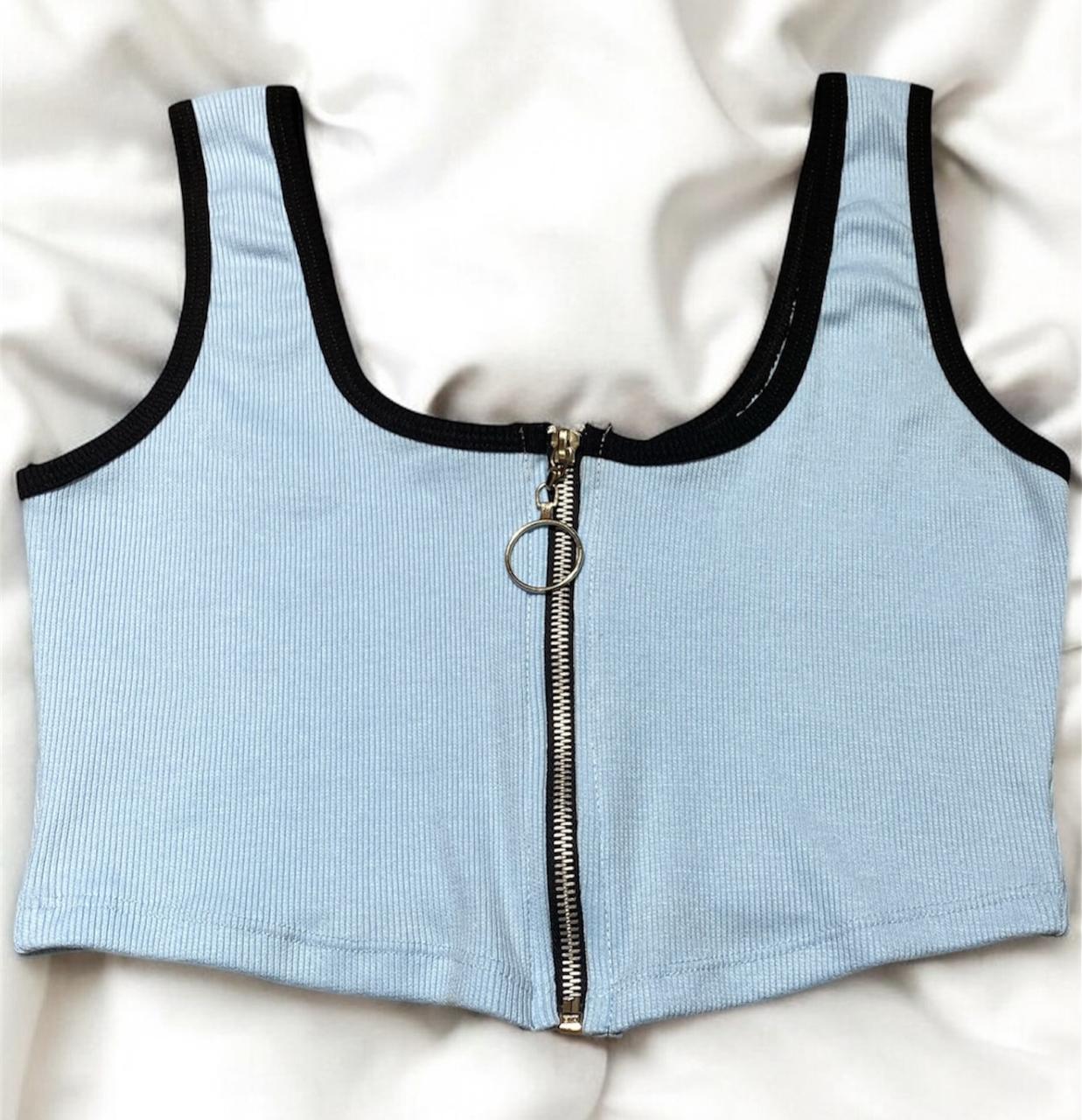 Blusa con cremallera