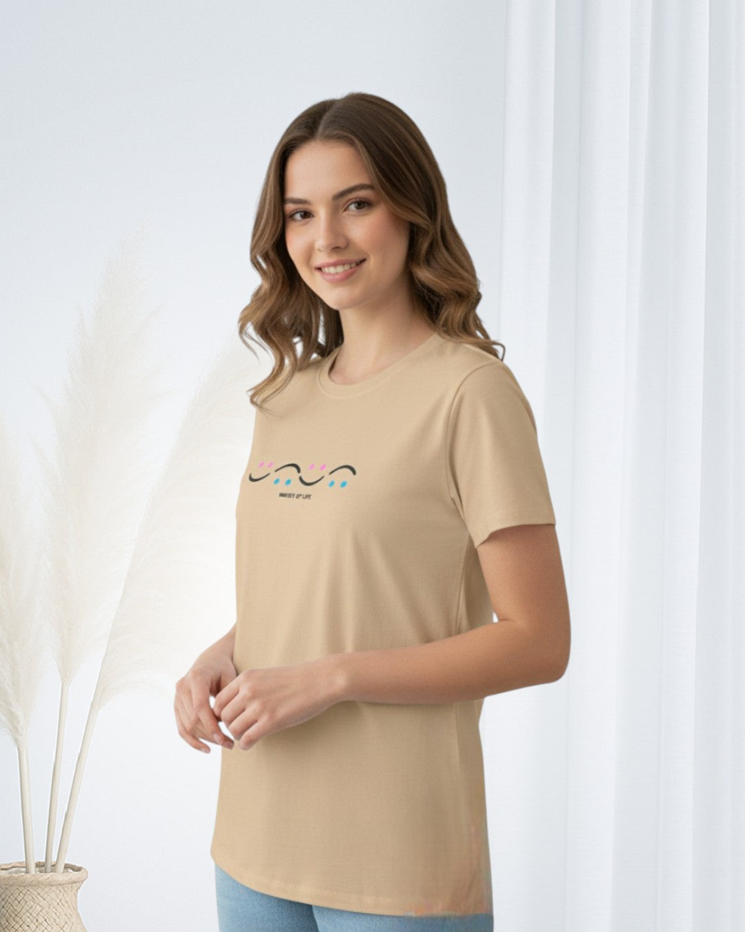 Blusa Larga en Tela Fría CLASICA