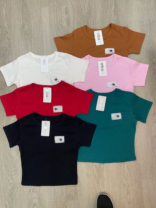 camiseta  manga corta
