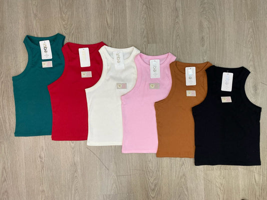 Camiseta sin manga