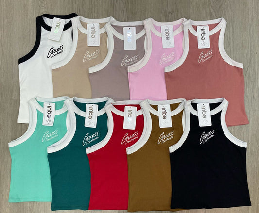 Blusa de tirantes anchos